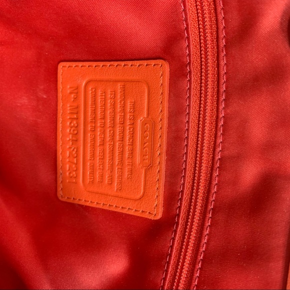 Coach Campbell Leather Small Flap Satchel - Picture 7 of 8